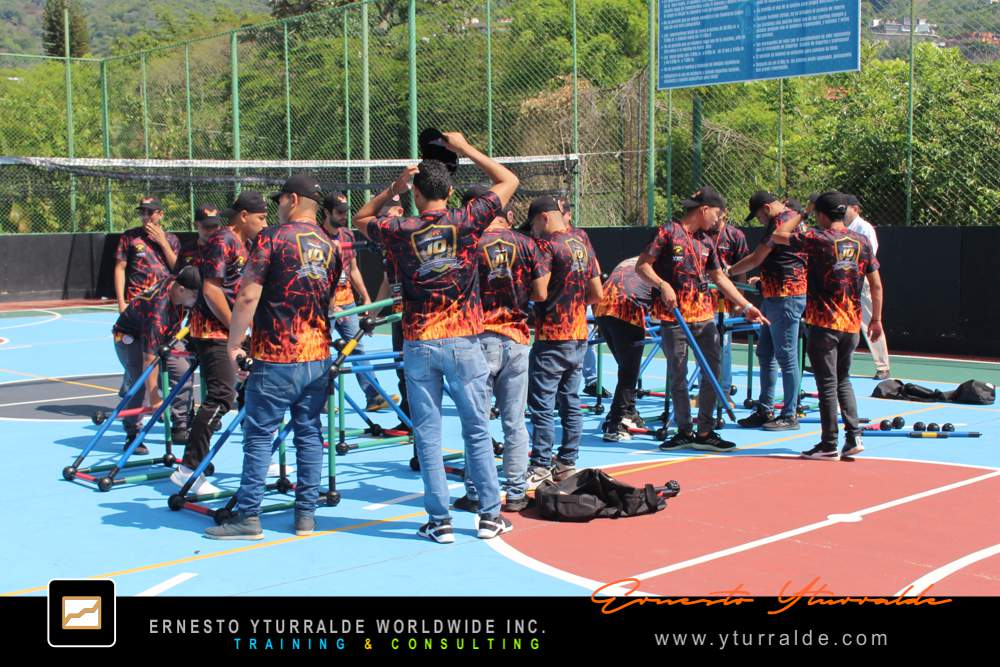 El Salvador Team Building | Comunicación efectiva y escucha activa | práctica de cuerdas en El Salvador