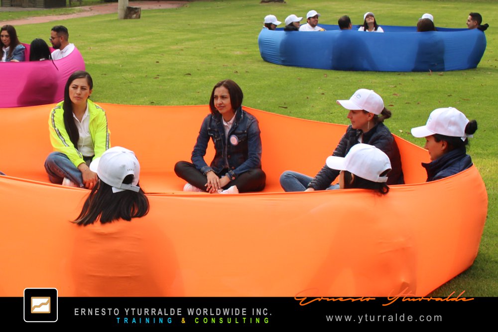 El Salvador Team Building | Confianza depositada en el equipo | transferencia al puesto de trabajo desde cuerdas bajas
